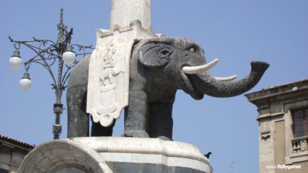 Catania Sicily Italy elephant